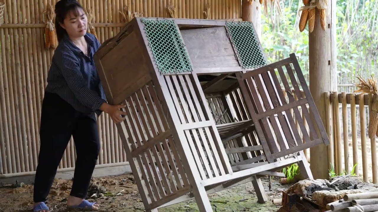 Life after leaving the city and returning to the Vietnamese countryside / cleaning, cooking