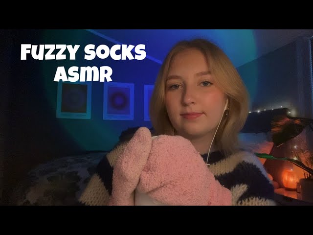 Fuzzy socks ASMR ☁️
