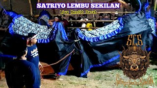 Penonton Bar Bar X Kalapan Beringass || Bantengan SATRIYO LEMBU SEKILAN [ SLS ] Live Mendit Barat