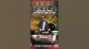 How do you tune your snare side head? #shorts #short #snaredrum #snare #sound #tune #tuning #drums