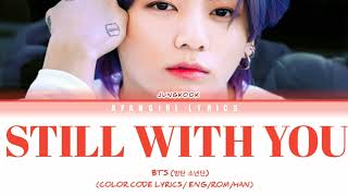 Jungkook  still With You cover color Coded Sengromhan