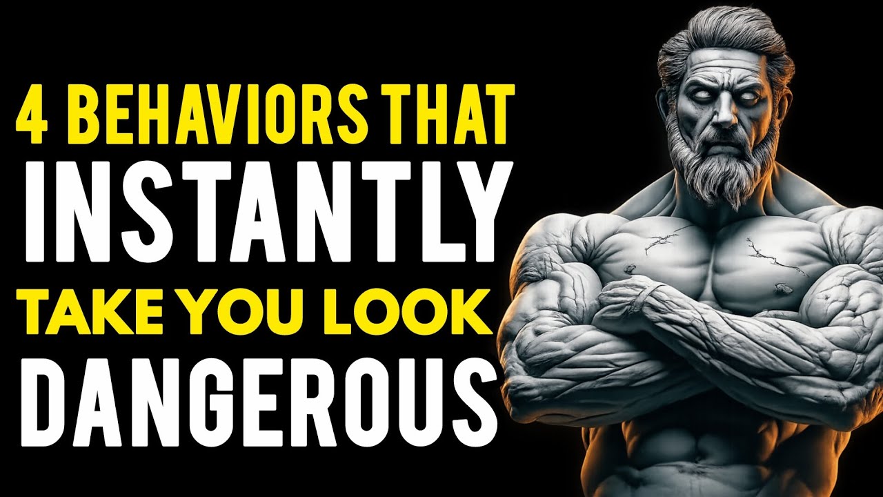 4 Behaviors That Instantly Make You Look Dangerous | Stoic Philosophy | Stoicism | Stoic Wisdom
