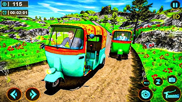 Tuk Tuk Auto Rickshaw - Tuk Tuk Offroad Auto Rickshaw Driving Simulator - Android Game Play