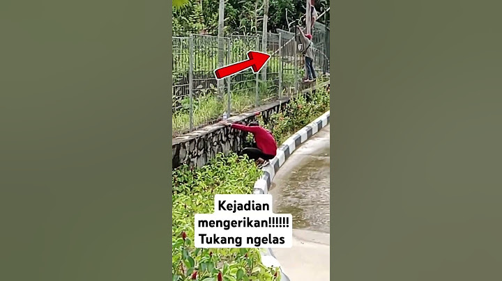 Kejadian mengerikan tukang ngelas