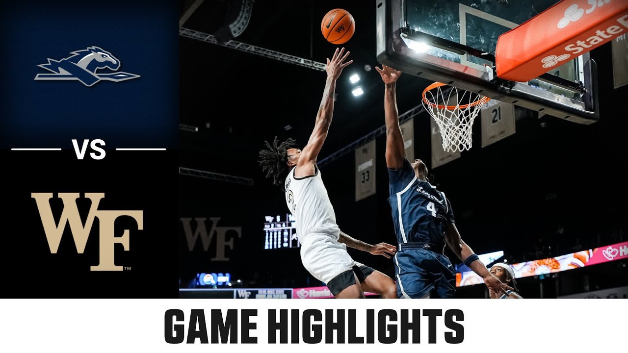 Longwood vs Wake Forest Game Highlights | 2025-26 ACC Men's Basketball