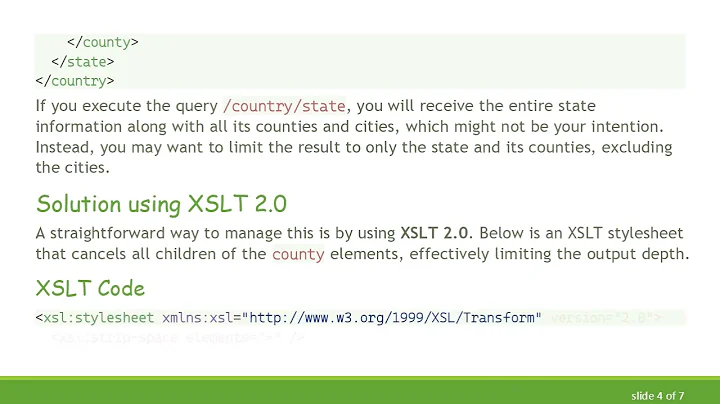 Limit Result Depth in XQuery and BaseX: An Easy Guide