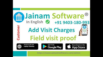 How to Add Visit Charges in Loan Account | Loan Management Software Demo | Jainam Software