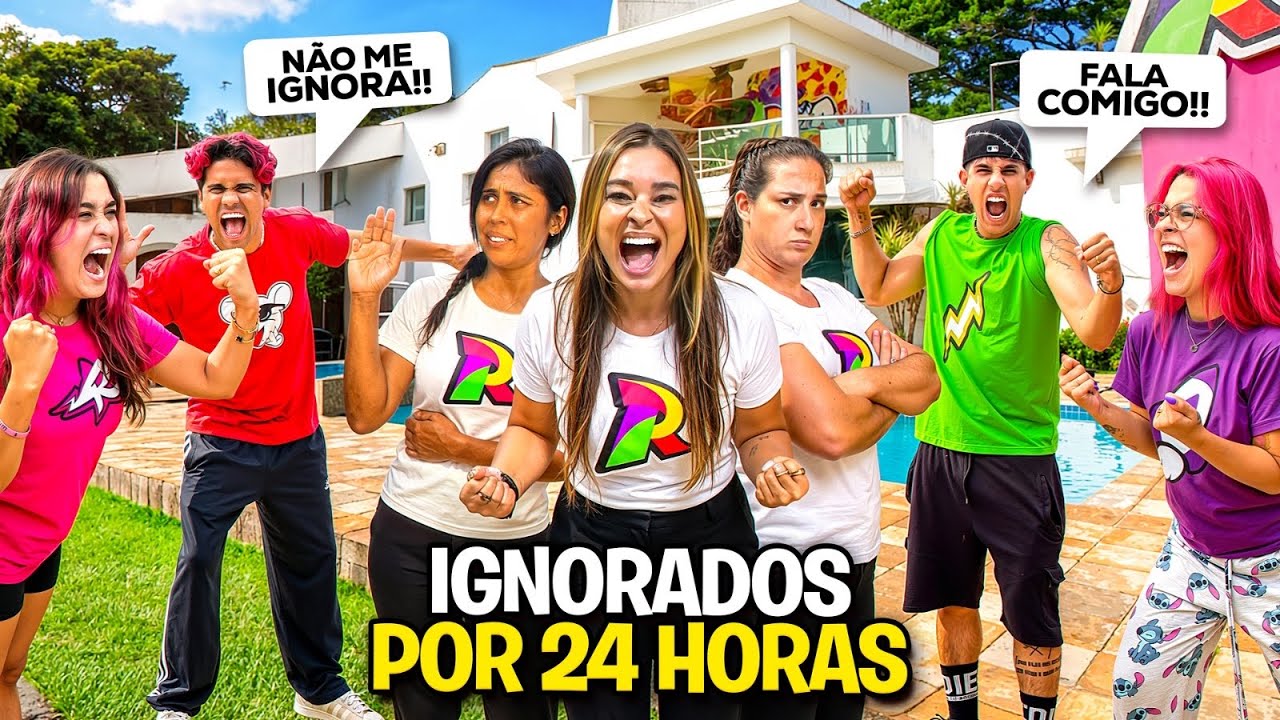 FOMOS IGNORADOS PELAS NOSSAS MÃES POR 24 HORAS *A vingança das mães !