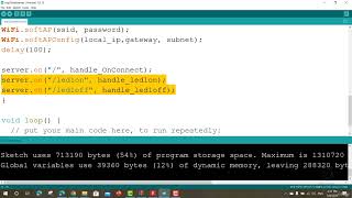 Tutorial ESP32 Web Server Section 6 - Coding HTTP Requests and Server Start