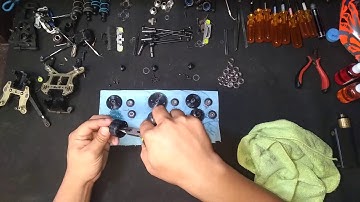 How we rebuild our kyosho mp9 buggy part 2