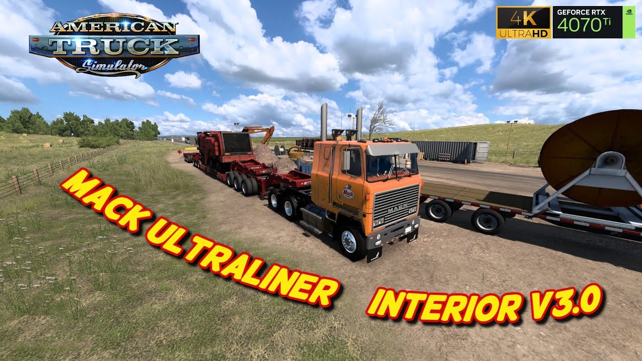 Ats |🚛 Mack Ultraliner + Interior v3.0 by CyrusTheVirus  |🚛
