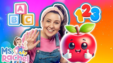 Preschool & Toddler Learning Video with Ms Rachel - Learn Shapes, Letters, Numbers, Colors & More