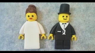 Lego Bride And Groom Wedding Cake Topper Tutorial