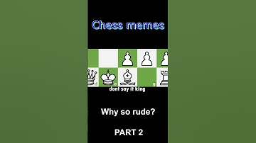 Chess Memes | When King Is Dumb