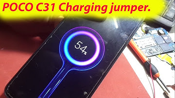 POCO C31 Charging jumper solution.