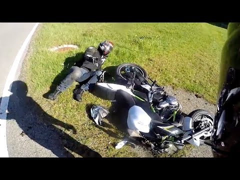 Hectic U0026 Scary Road Bike Crashes U0026 Motorcycle Mishaps [Ep.#36]