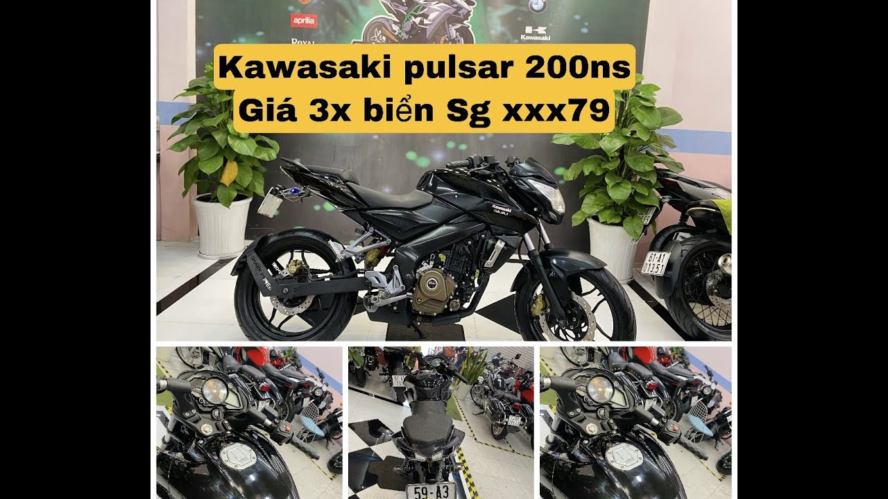 3x = moto 200cc kawasaki pulsar 200Ns biển Sàu Gòn, đươi 79 đẹpThi ...