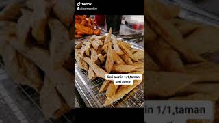 Pisang goreng panas panas