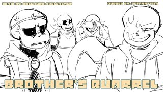 Brothers Quarrel //Dreamtale Comic Dub//
