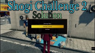 Shogi Challenge 2 Solution | Yakuza: Like A Dragon