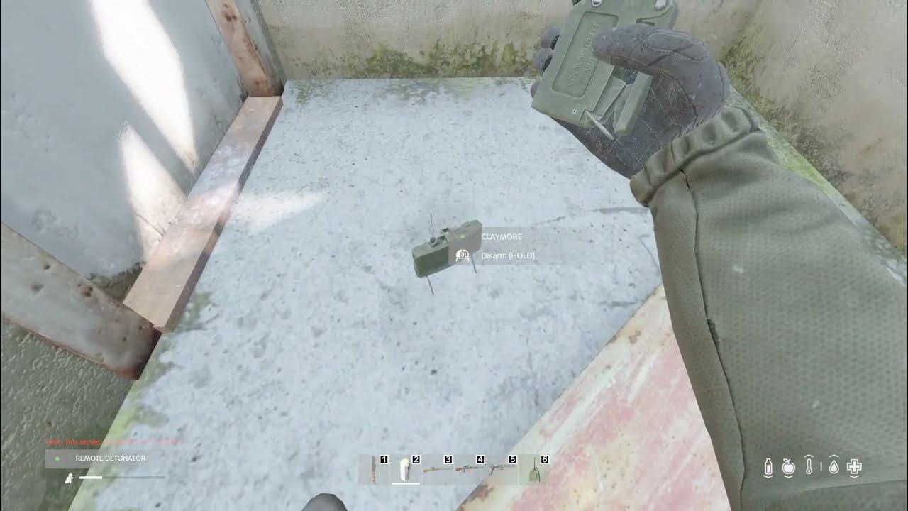 Testing out a claymore in DayZ (It works!) YouTube