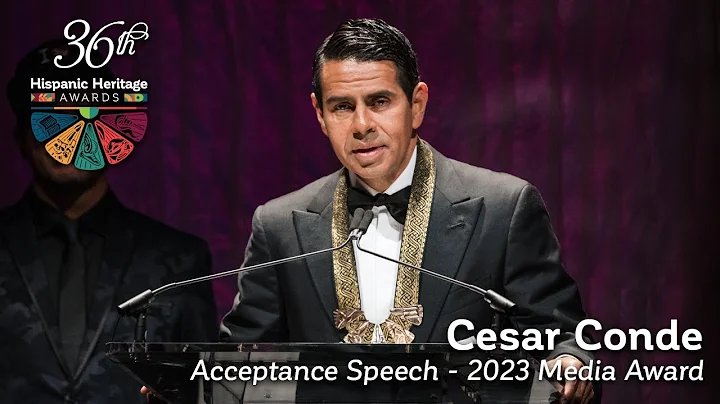 Chairman of NBCUniversal News Group Cesar Conde accepts Media Award - 36th Hispanic Heritage Awards