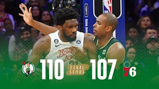 FULL GAME HIGHLIGHTS: Celtics win thriller in Philly after INSANE ending