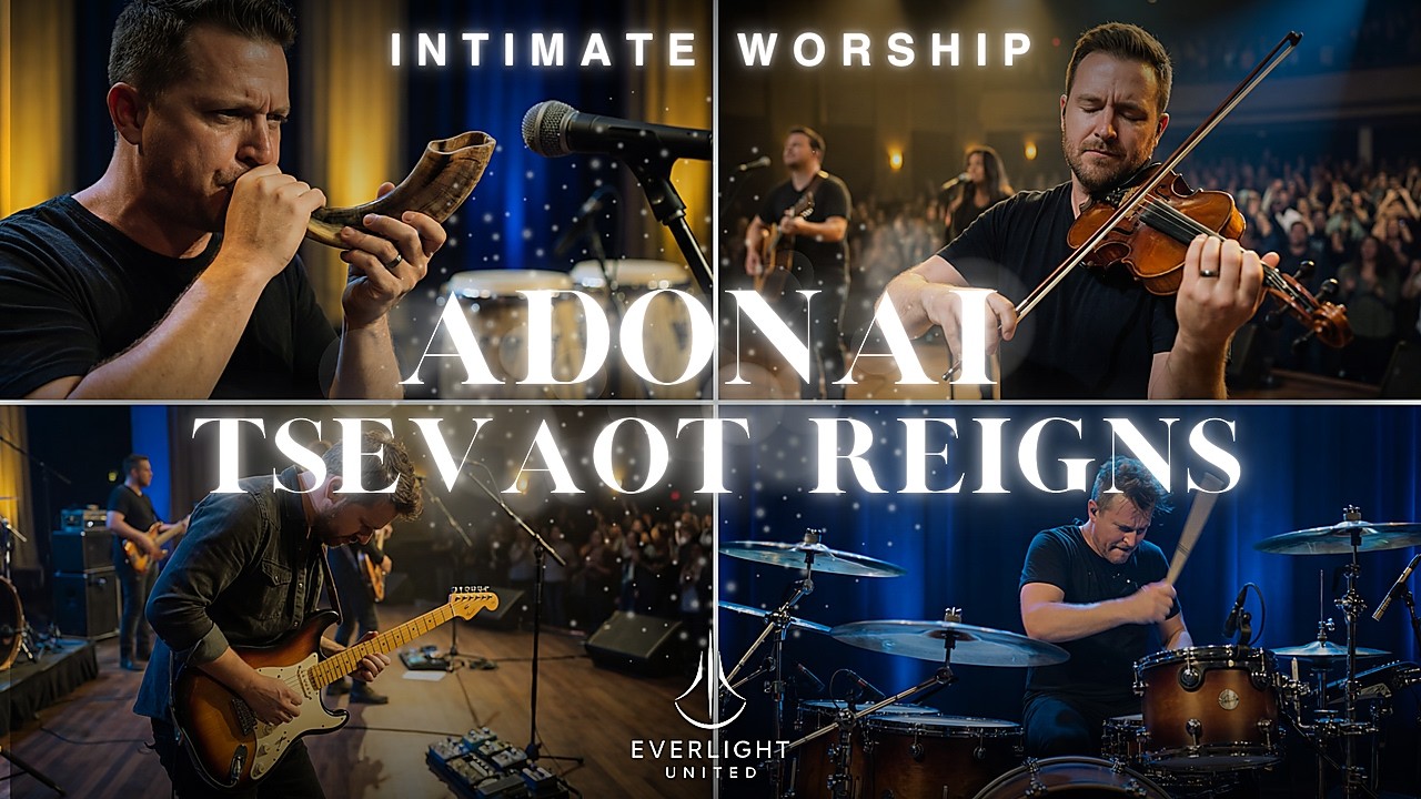 ADONAI TSEVAOT REIGNS (Lord of Hosts) | Intimate Hebrew Worship LIVE ...