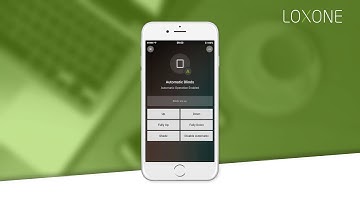 Loxone V9 App Shading