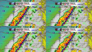 Early Sunday AM October 22nd - Trending Drier & Cooler