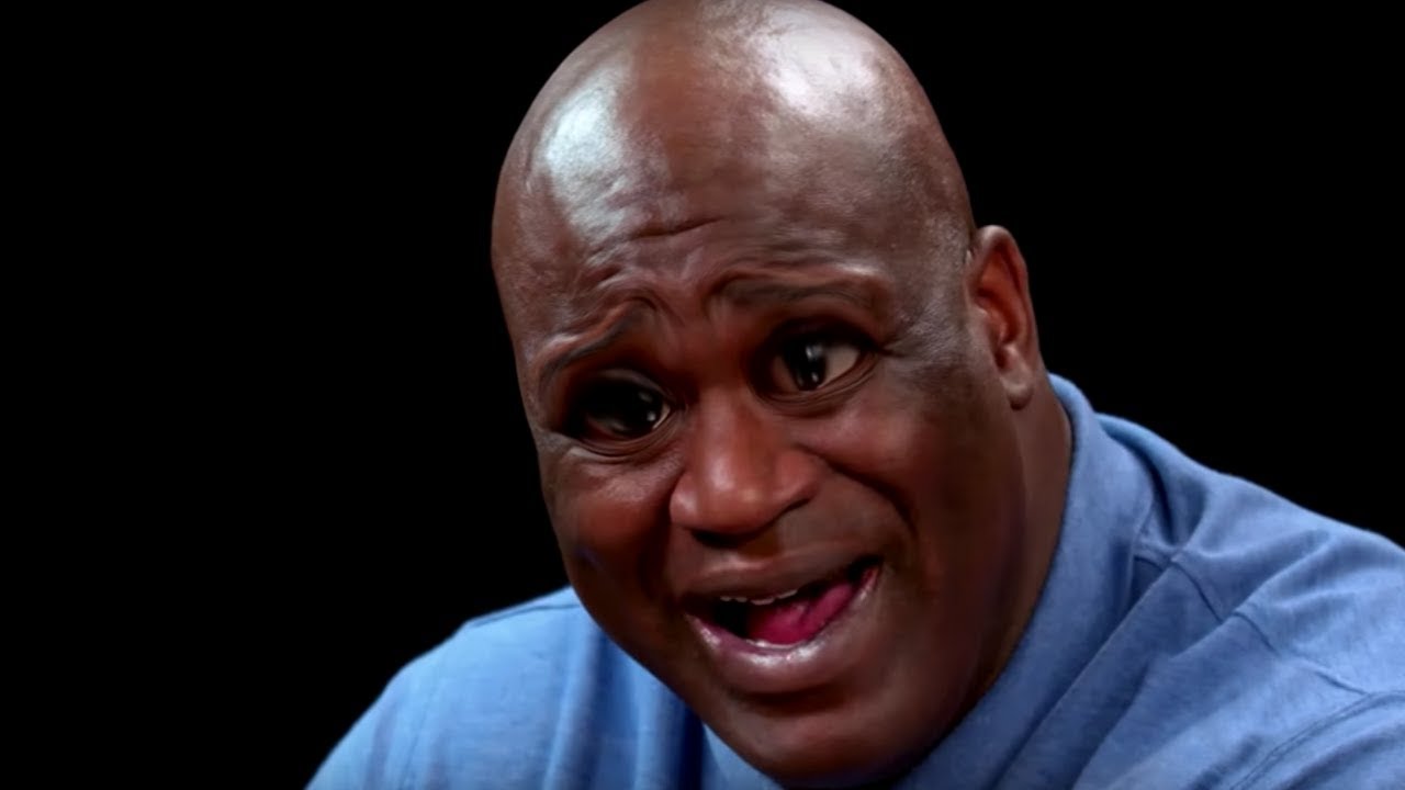 shaq not making a face for two minutes straight - YouTube.