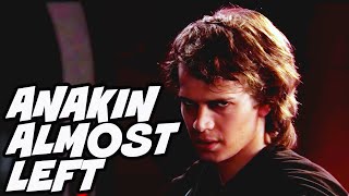 Anakin Nearly Left The Jedi | Star Wars Theory Plus
