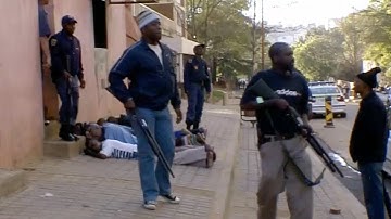 Shots Fired! Lawless Streets Of Johannesburg - Louis Theroux: Law and Disorder In Johannesburg - BBC