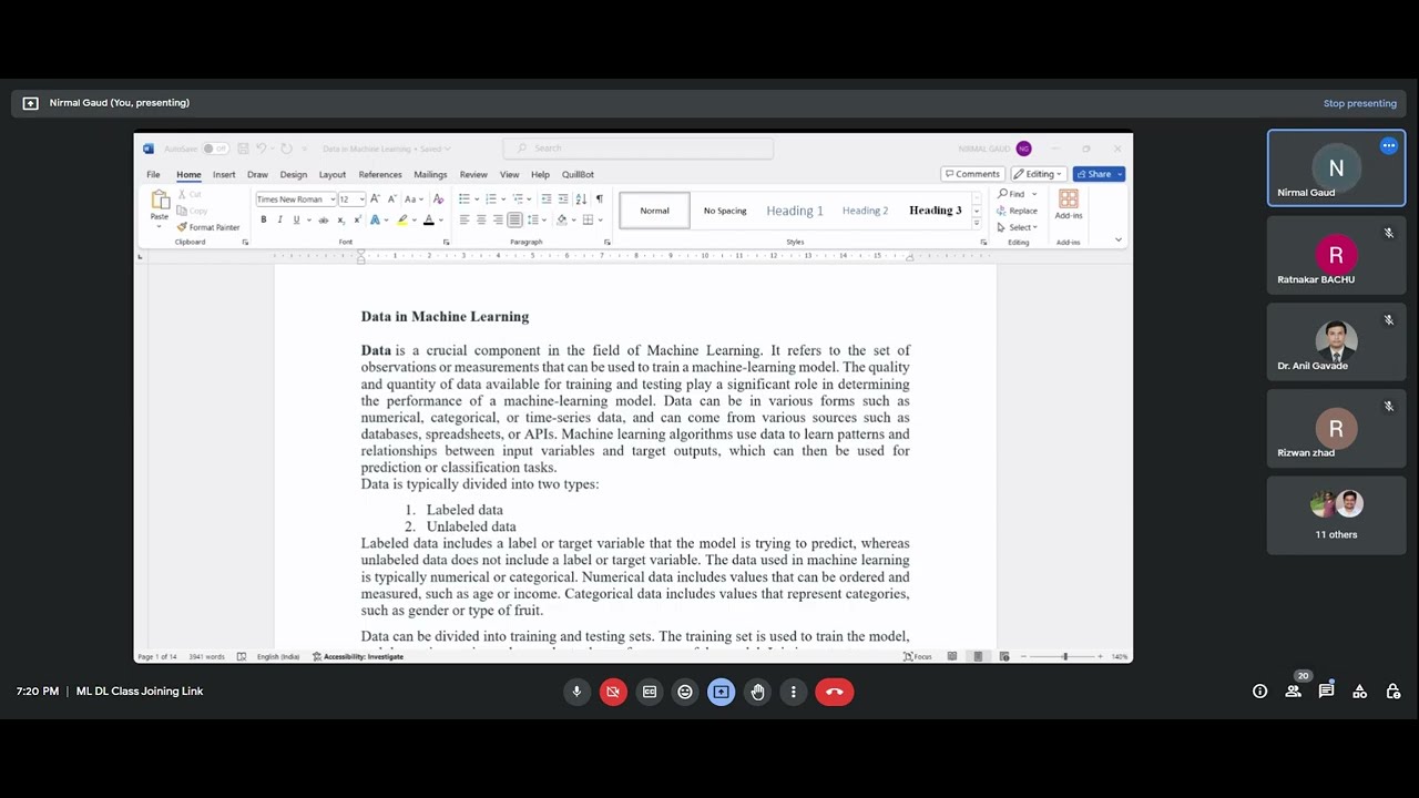 Machine Learning - Live Lecture 1 - YouTube