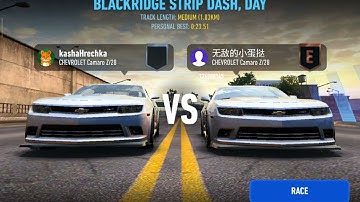 Nfs no limits Chevrolet Camaro Z28 vs Chevrolet Camaro Z28 