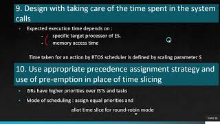 Mod 5 lec 3 Design principles of RTOS