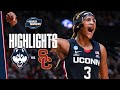 Highlights  uconn womens basketball vs usc  elite 8