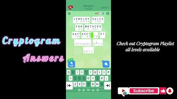 Cryptogram Mother’s Day Event Chapter 2 Level 7 | Cryptogram Mother’s Day Event Chapter 2 Answers