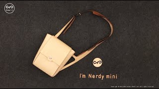 studio smoll nerdy mini メッセンジャーバッグ レザー Nerdy Minimessenger Bag – Studio Smoll