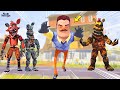 ANİMATRONİK SALDIRISI BAŞLADI  😱 Hello Neighbor Fredbear