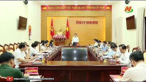Thường trực Tỉnh ủy giao ban công tác tháng 10, triển khai nhiệm vụ tháng 11 năm 2023