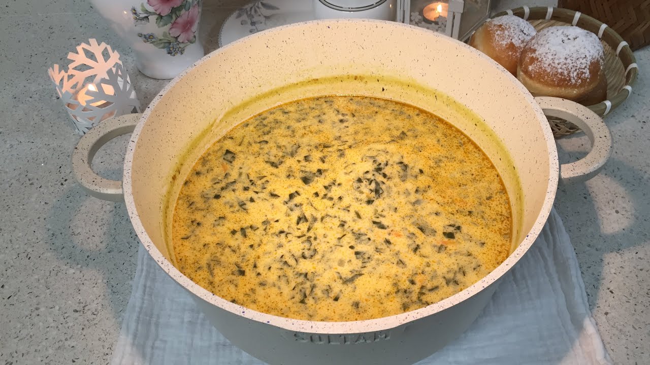 מרק תרד ממש טעים