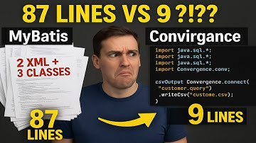 MyBatis vs Convirgance - CSV Export Challenge