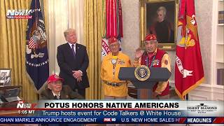 FNN: Judge Roy Moore Campaign Event in Henagar, Alabama; Trump Honors Native American Code Talkers