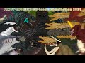 GODZILLA Cartoons Compilation 2021 | All Monsterverse Battles , Fusion Kaiju : PANDY GODZILLA