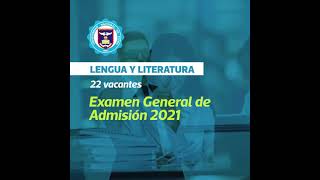 Lengua y Literatura UNP | examen de admisión mayo 2021