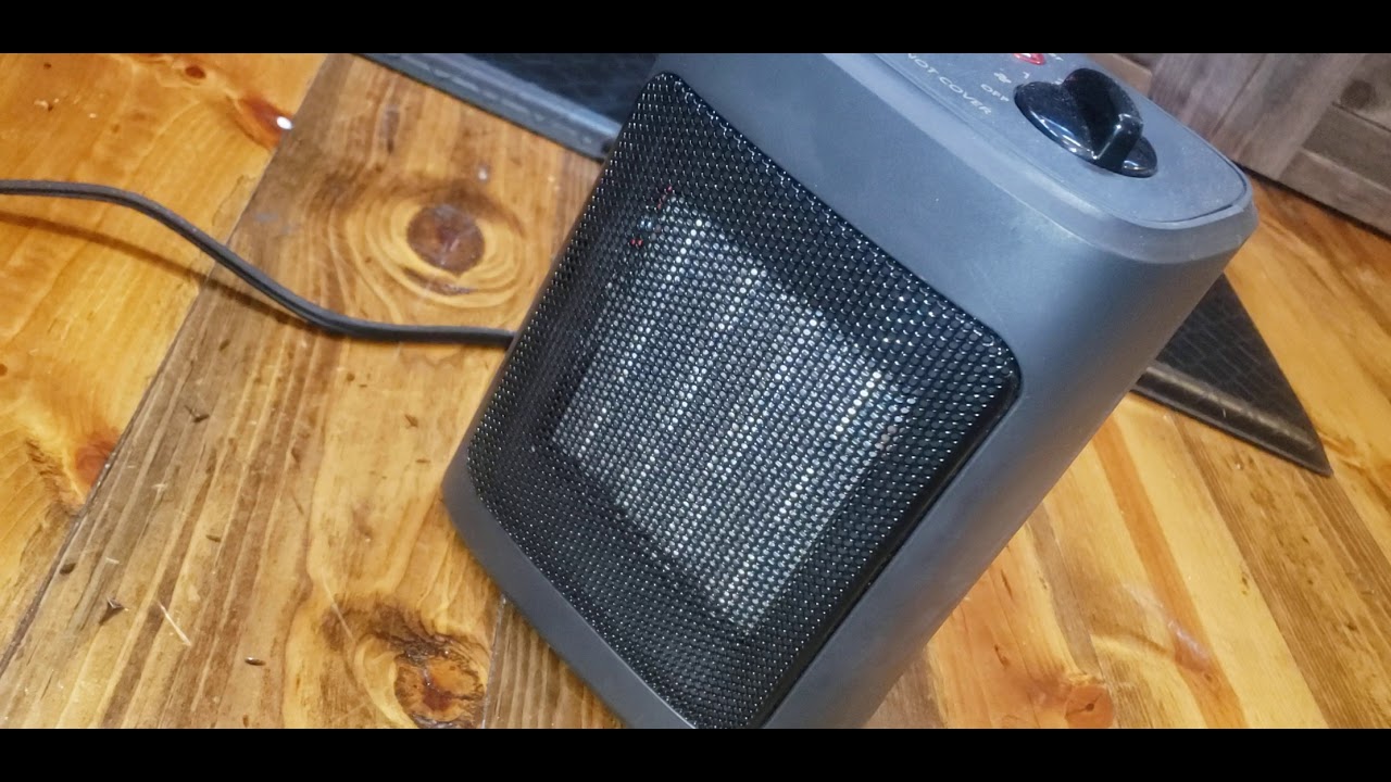 Temperature controlled plug in for space heater YouTube