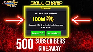 8 Ball Pool - HOW TO GET? 100 MILLION COINS FREE? Easy Method 100% Working | Skill Champ |