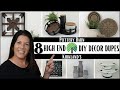 High End Dollar Tree Diy Decor Dupes/Pottery Barn and Kirklands Diy Decor Dupes