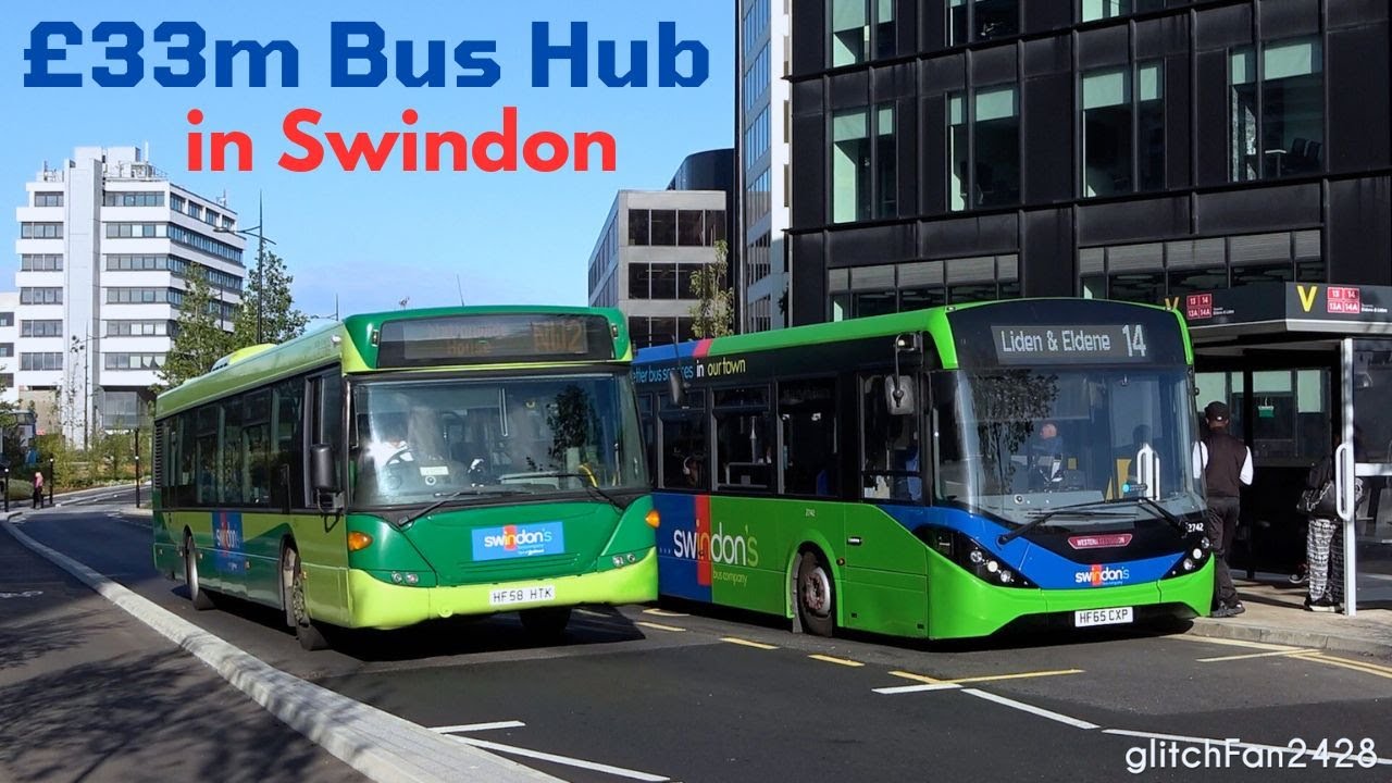 Inside Swindon’s New £33m Bus Interchange (Fleming Way Transformed)